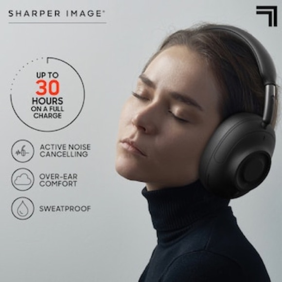 Sharper Image Earbud Wireless Noise Canceling Headphones - Picture 4 of 14